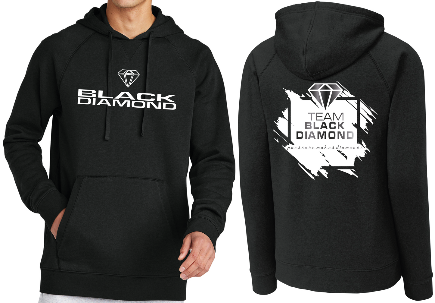 Diamond black hoodie online